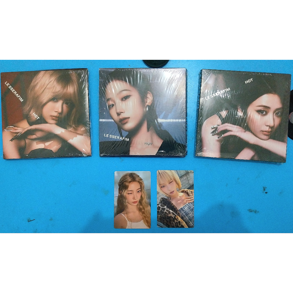 [OFFICIAL] PHOTOCARD POB LE SSERAFIM HOT WEVERSE