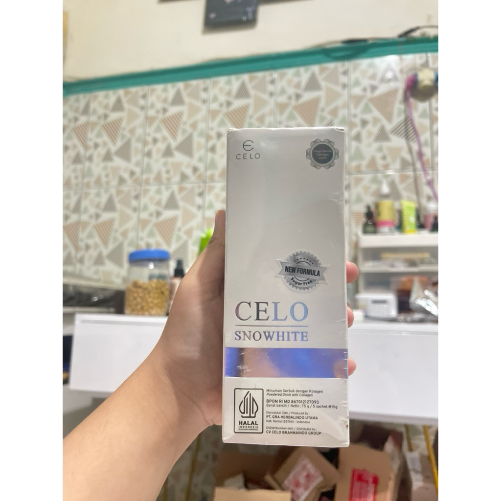 MURAH CELO SNOWHITE NEW FORMULA 5 sachet