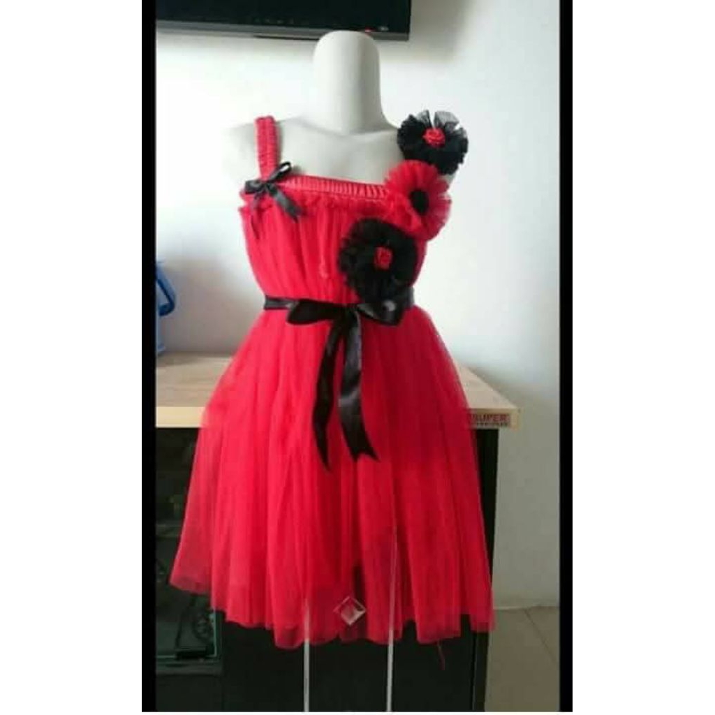 DRES GAUN TUTU MEWAH ANAK PREMPUAN