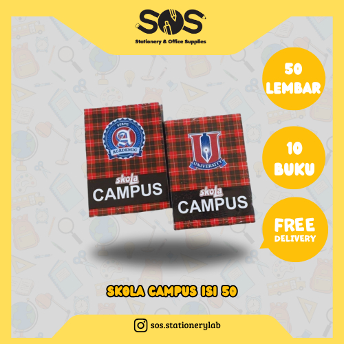 

Buku Tulis Skola Campus isi 50 lembar