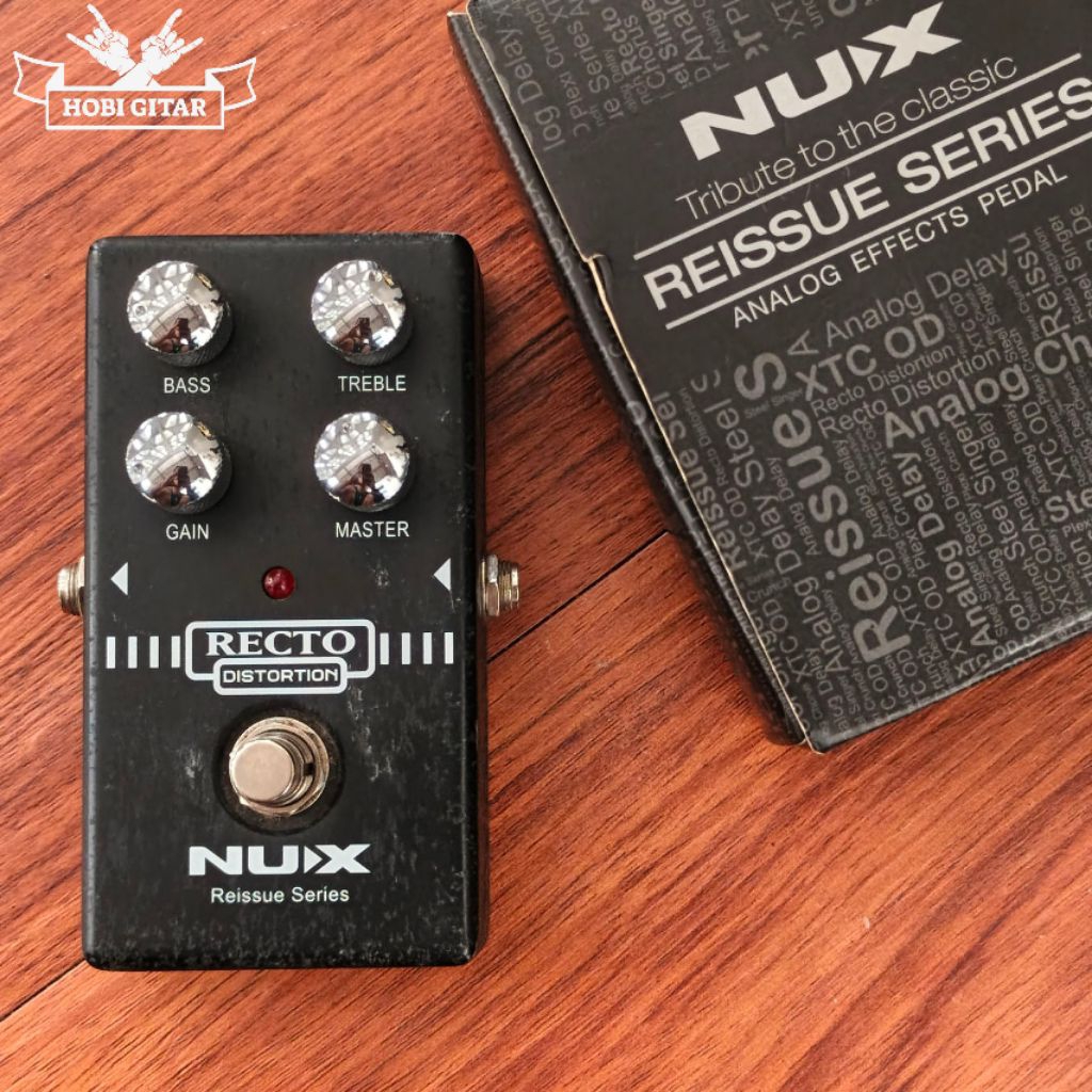 Efek Gitar Nux Recto Distrosion Second original