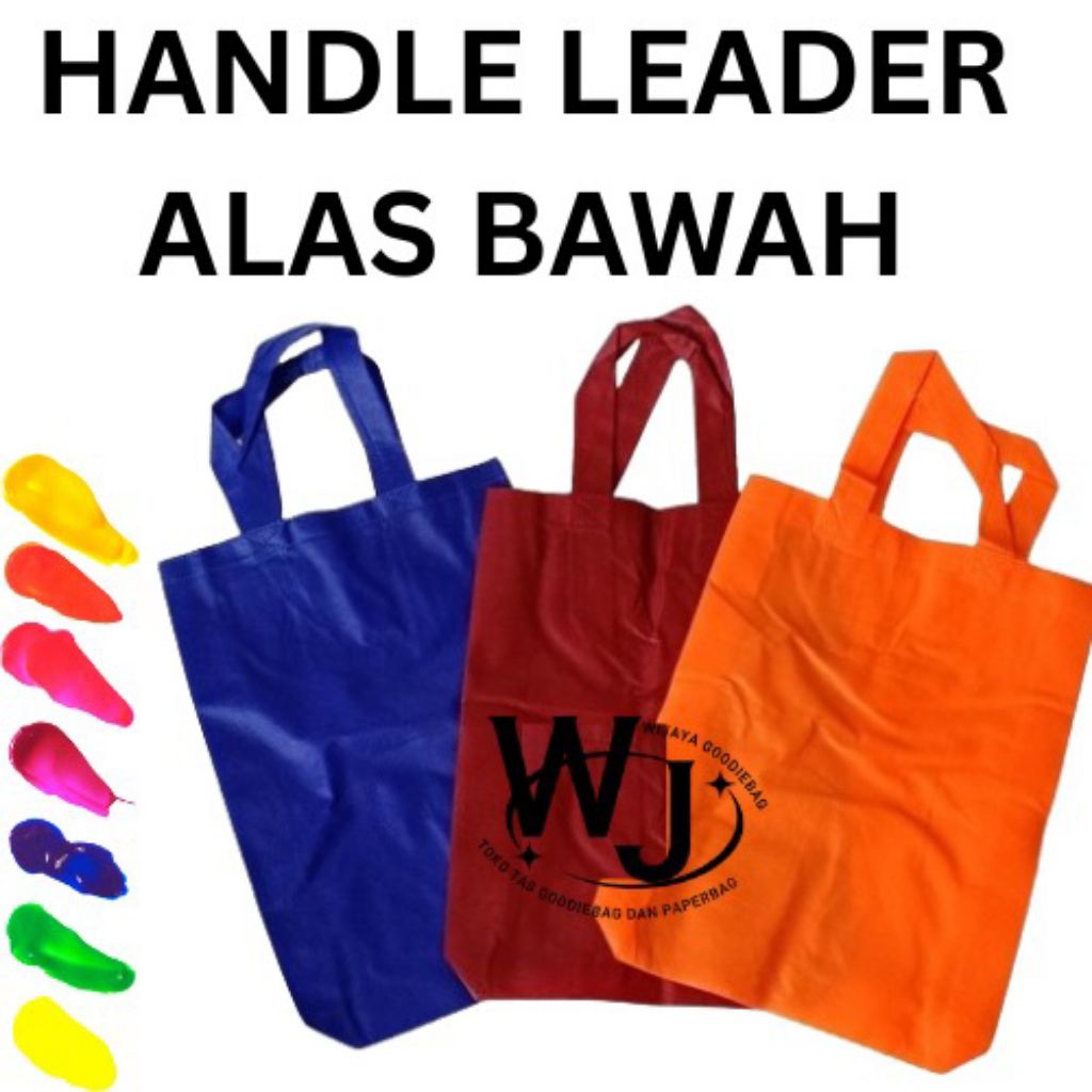 

Goodiebag Tas Belanja Kain Handle Leader 38x45x10 isi 12pcs