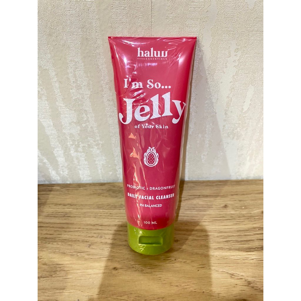 HALUU ESSENTIALS I’m So Jelly of Your Skin Facial Cleanser / Facial Wash / Sabun Cuci Muka