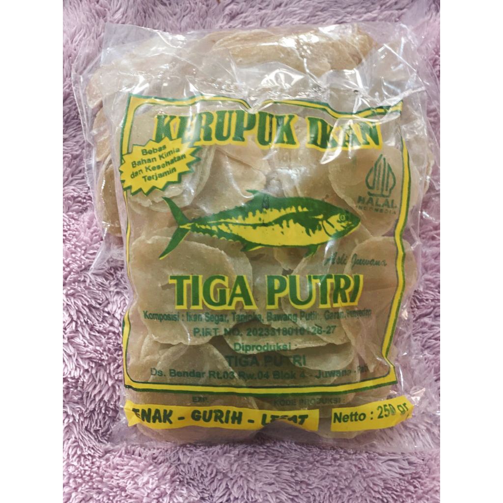 

Kerupuk Ikan Premium 250 gram