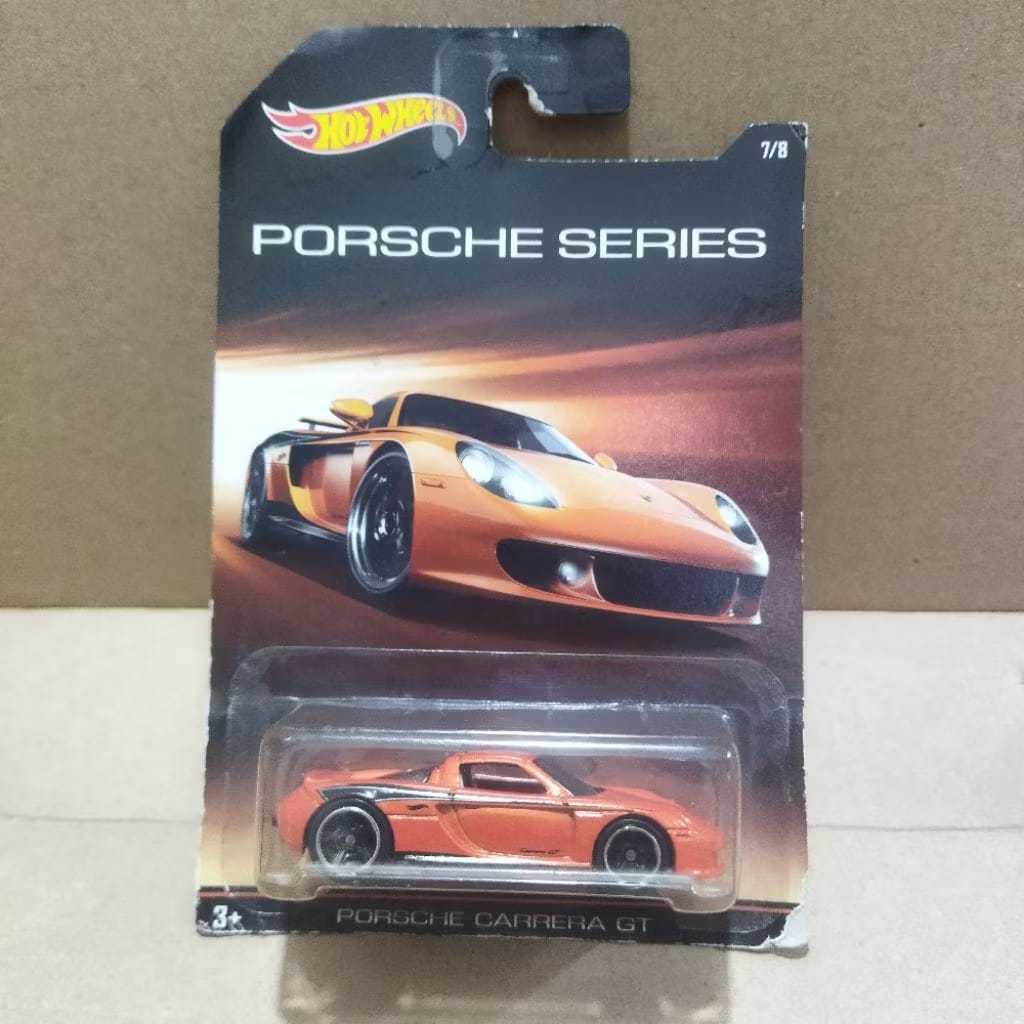 Hot Wheels Porsche Series 2015 PORSCHE CARRERA GT orange Diecast Monster Car
