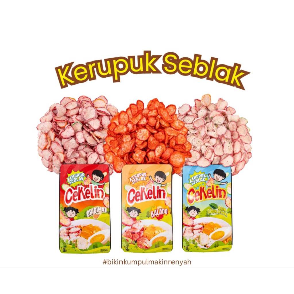 

Cemilan Kerupuk Seblak - Isi 50gr