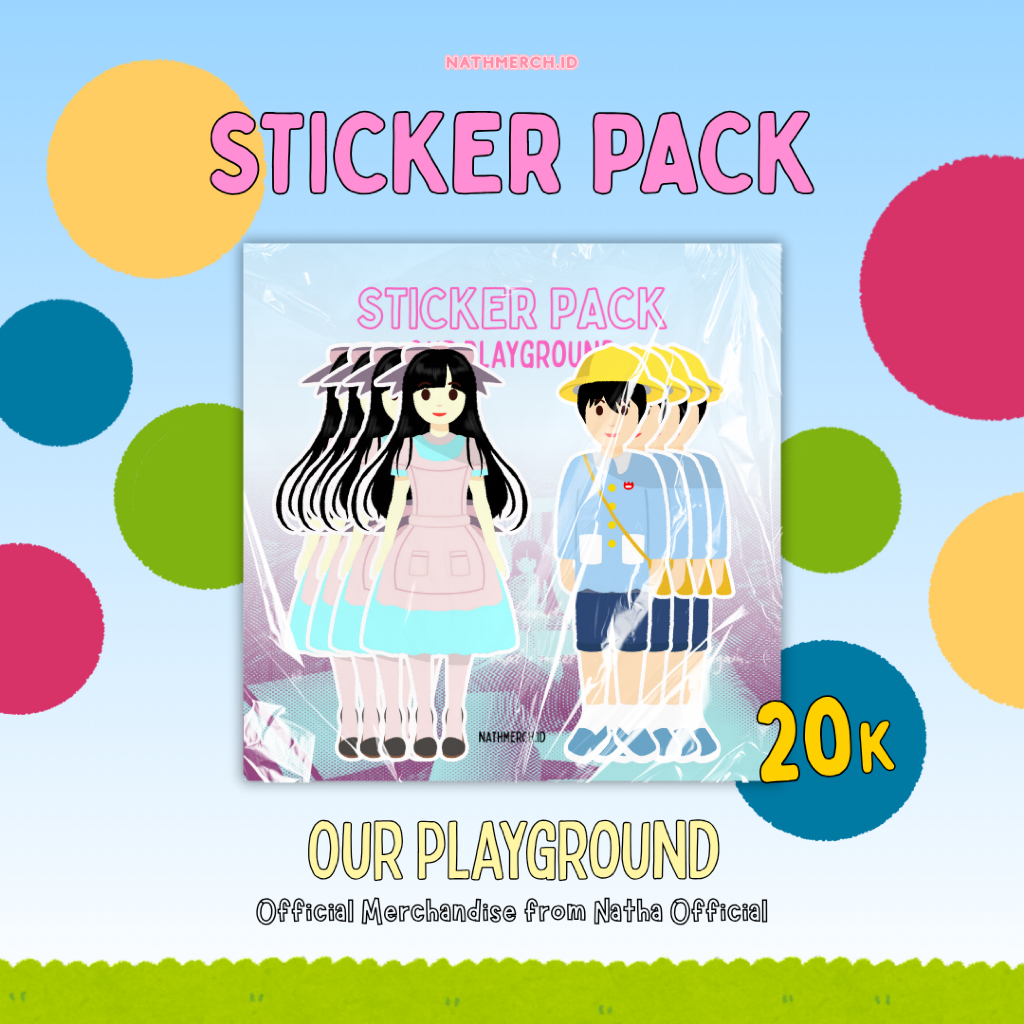 

STICKER PACK — OUR PLAYGROUND | Merch Sakura School Simulator