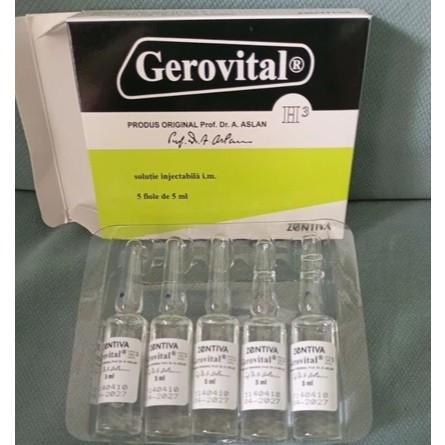GEROVITAL ZENTIVA || AMPUL BENING || H3 Gerovital