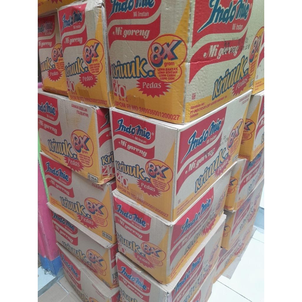 

Indomie kriuk isi 40 pcs (1 dus)