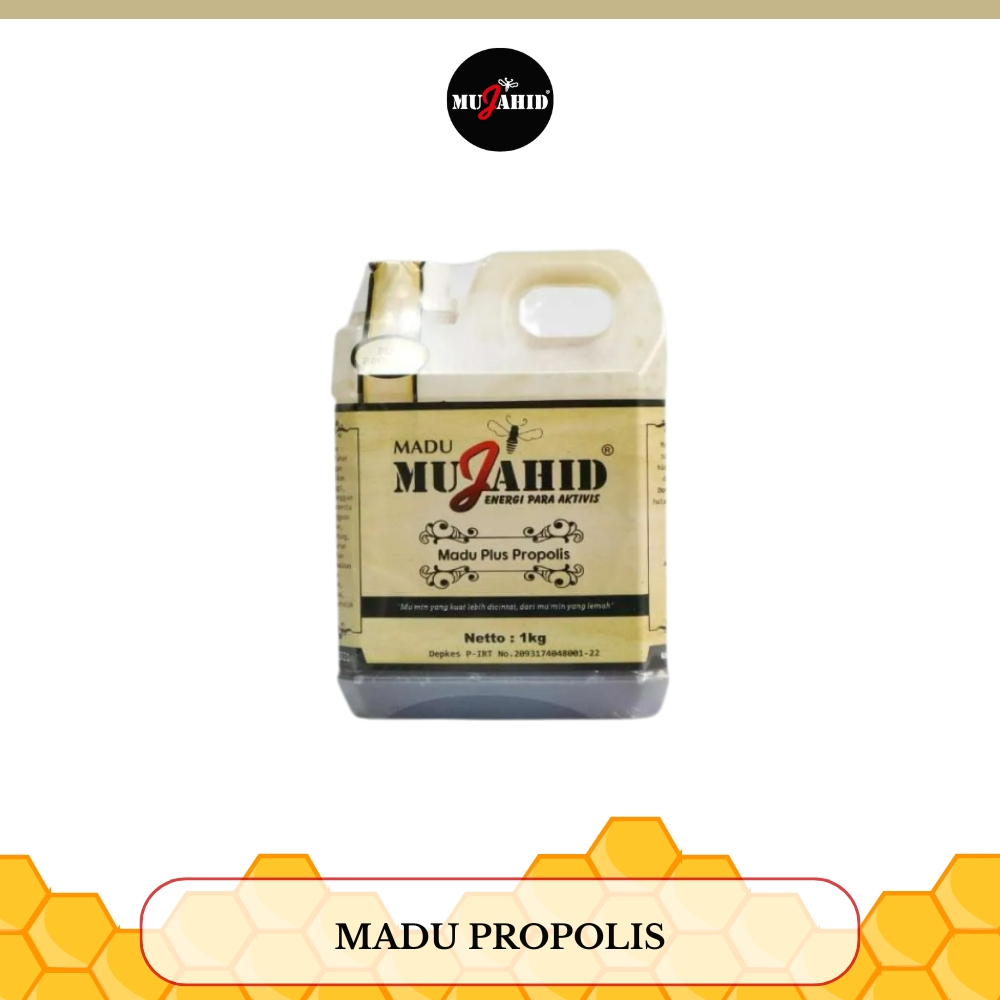 

MUJAHID - Madu Propolis - 1 KG
