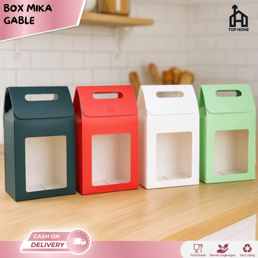 

Box Gable Mika / Kotak Gable Mika / Box Gable Kue / Kotak Gable Kue / Goodie Bag Gable I HK01