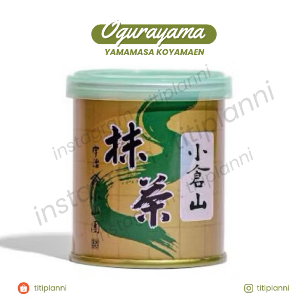 

[PRE-ORDER] 100% ORIGINAL Yamamasa Koyamaen Ogurayama Ceremonial Grade 30gr
