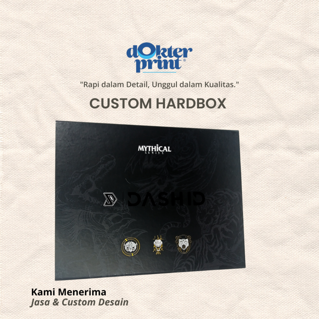 

Hardbox Fashion / Merchandise 32,5x25,8x5,3 cm – Cetak Kemasan Custom by DokterPrint