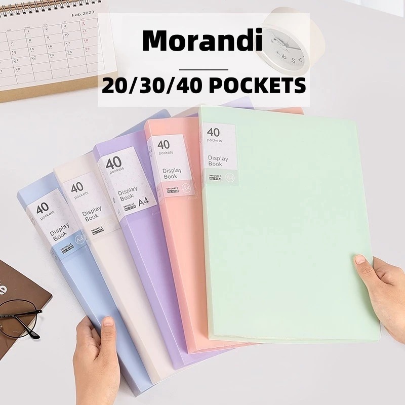 

30 Halaman Clear Holder A4 Map Document Keeper Map Dokumen File Display Book