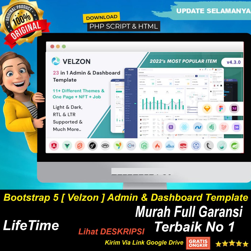 Bootstrap 5 [ Velzon ] Admin & Dashboard Template