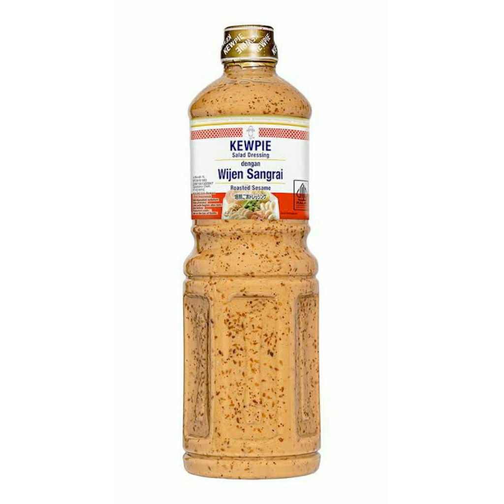 

KEWPIE Salad Dressing Roasted Sesame 1 Liter Saus Siram Wijen Sangrai