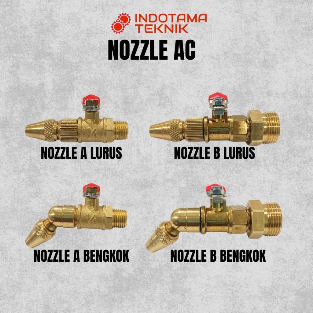 Nozzle Steam Jet Cleaner Nozzle Cuci AC