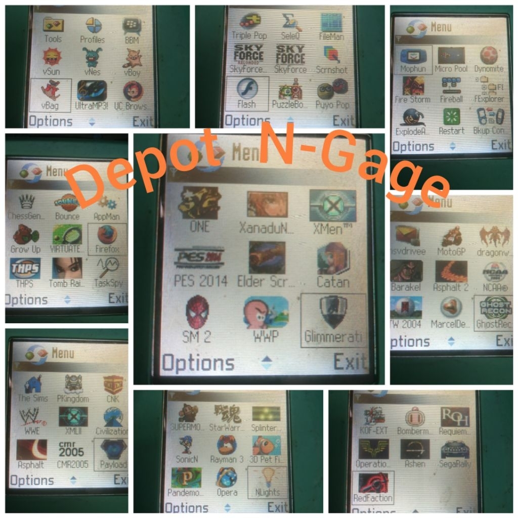 Memory Card MMC For Nokia N-Gage Classic Full Games Ngage Klasik