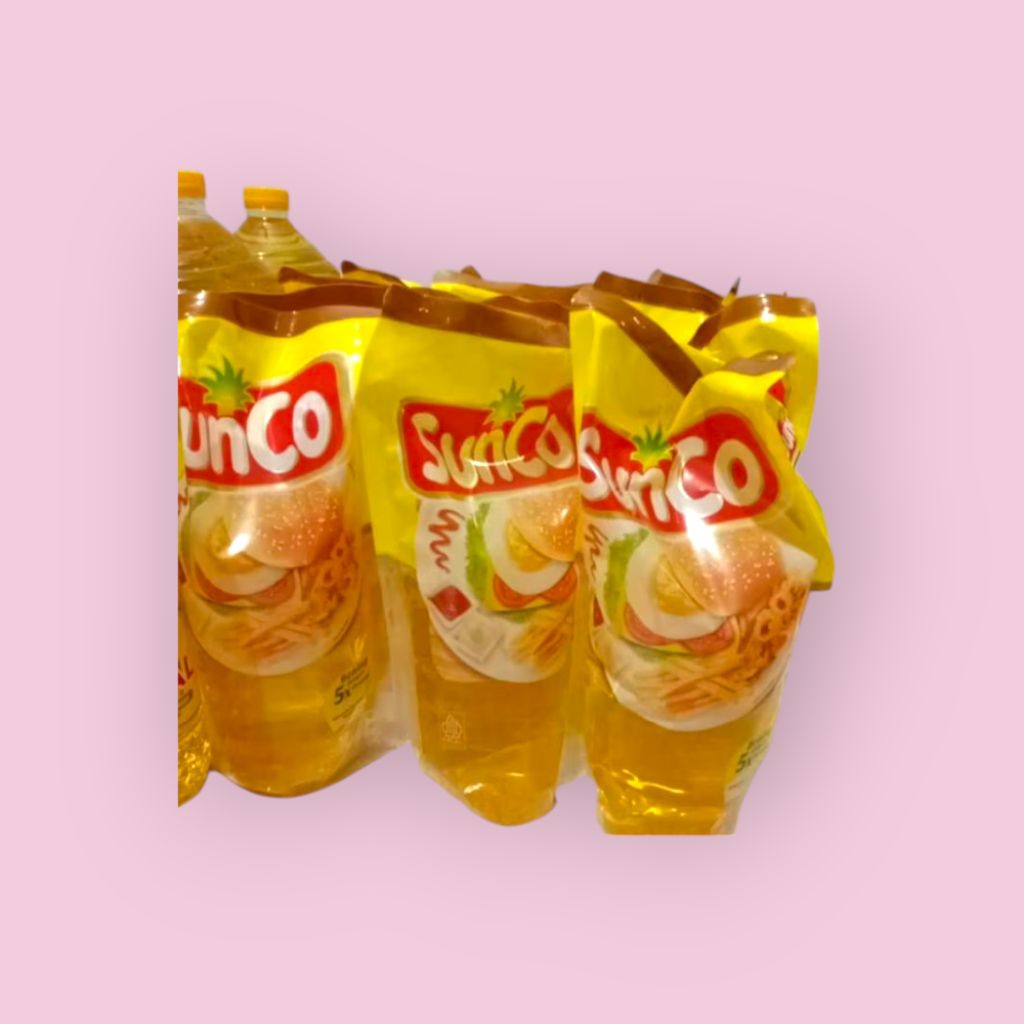 

Minyak sayur Sunco kemasan pouch 1 liter