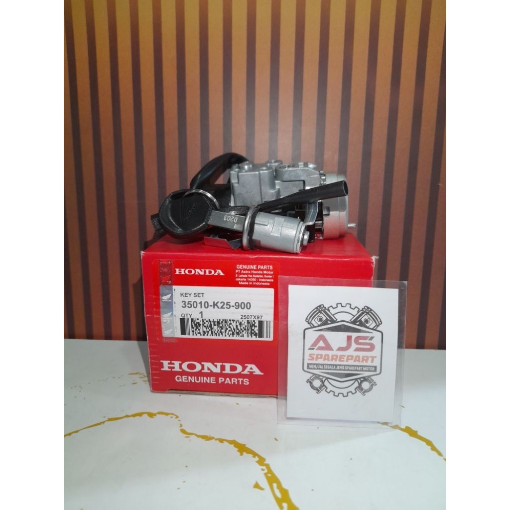 KUNCI KONTAK K25 BEAT FI BEAT NEW 2012-2015 35010-k25-900