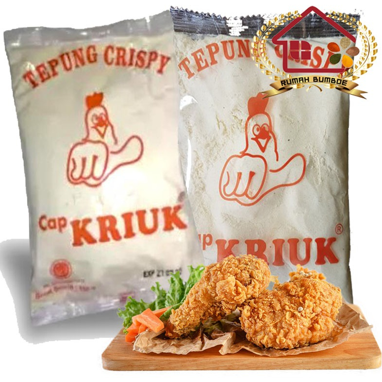

(5 pcs) KRIUK Tepung Crispy Cap KRIUK 150gr Maizena
