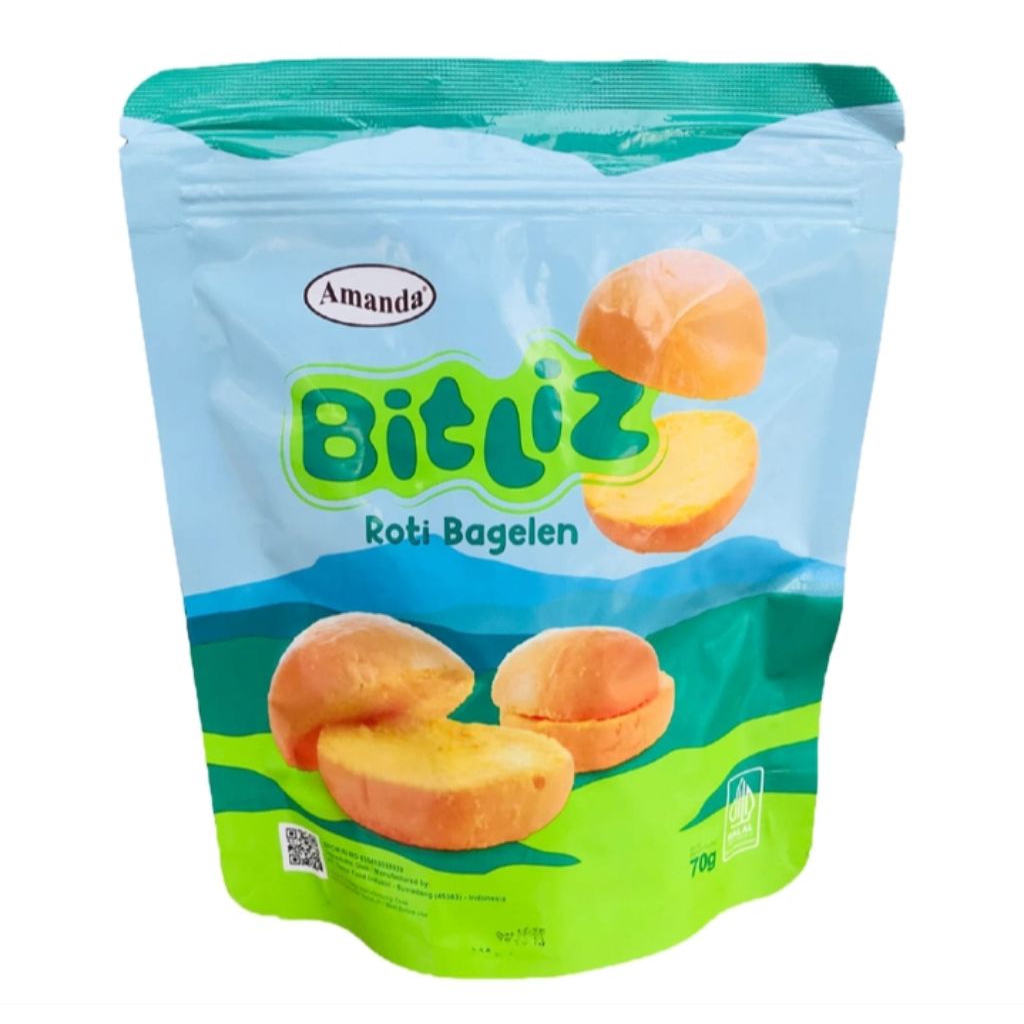 

Amanda Bitliz Roti Bagelen Rasa Keju / original 70 g