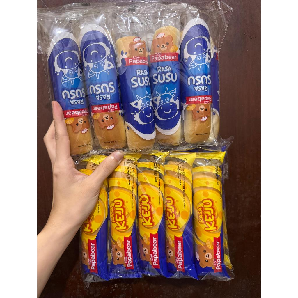 

(Per Pak isi 10) Roti Papa Bear Viral