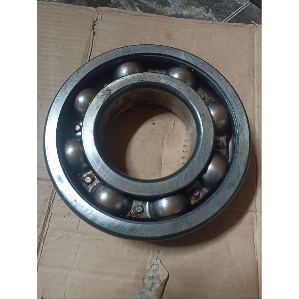 bearing 6317 bekas skf germany, bahan bilah, klaher, laker, laher bekas