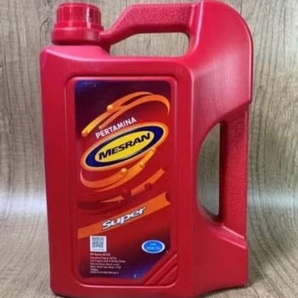 OLI PERTAMINA MESRAN SUPER (20W-50)4LITER,ORIGINAL