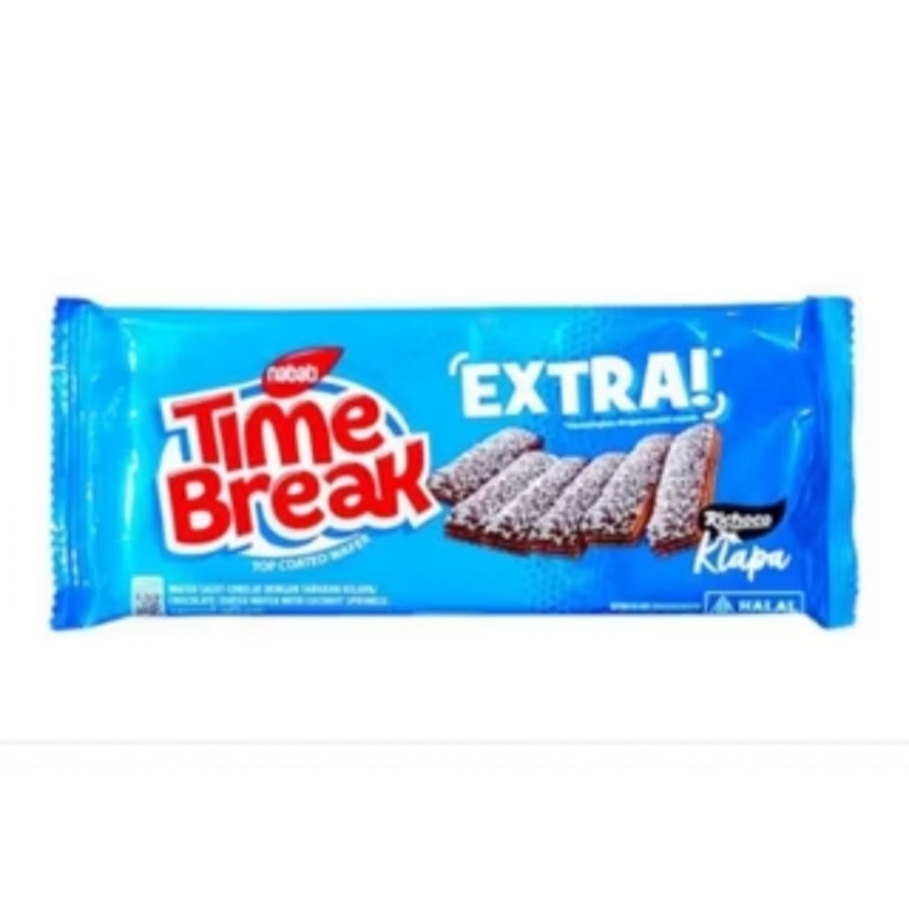 

( 3 pcs ) Nabati Time Break Extra Richoco Klapa 32g