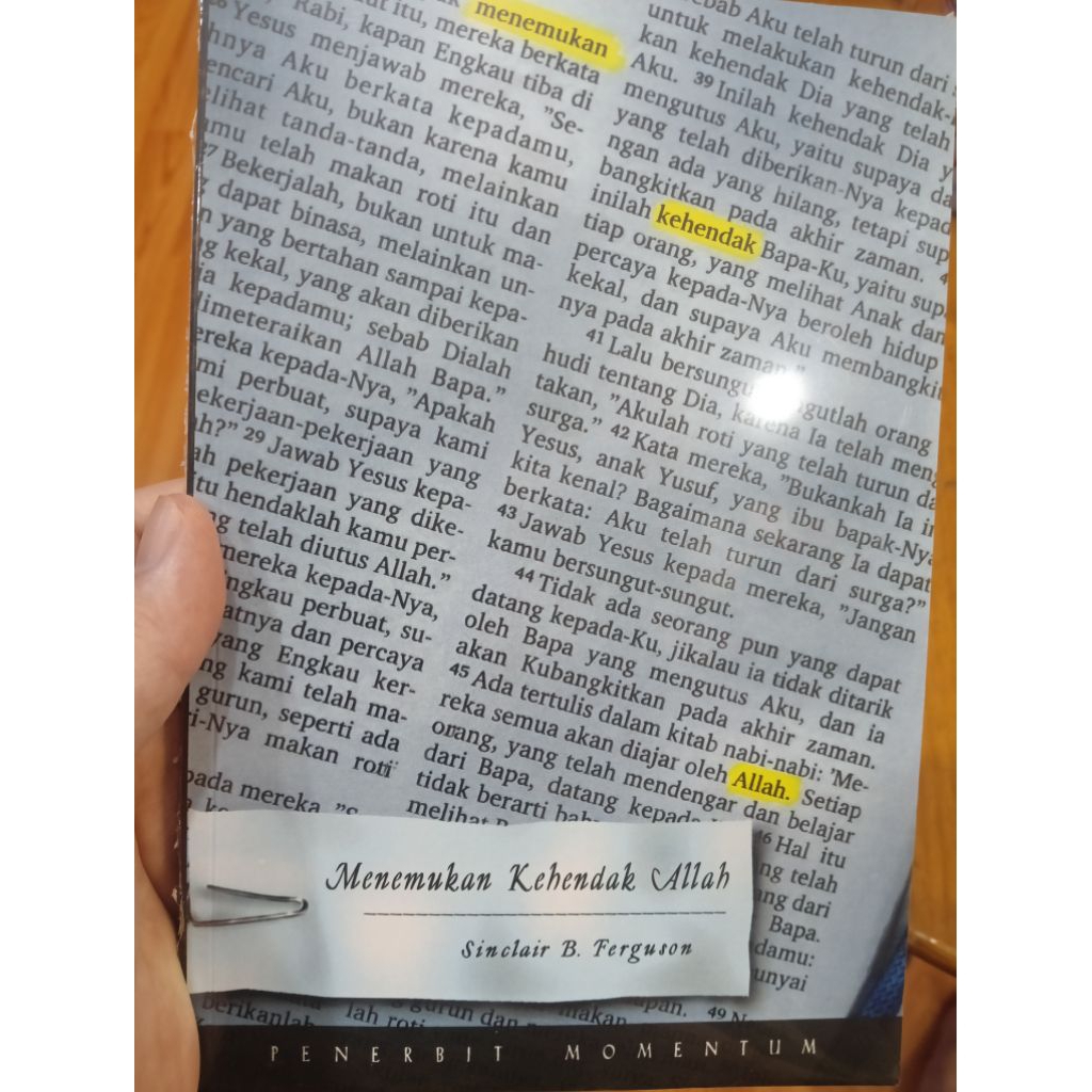 buku menemukan kehendak Allah