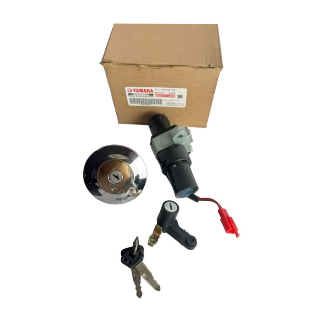 Kunci Kontak Set + Tutup Tangki (3C1) Buat Motor Vixion Lama/Vixion Old