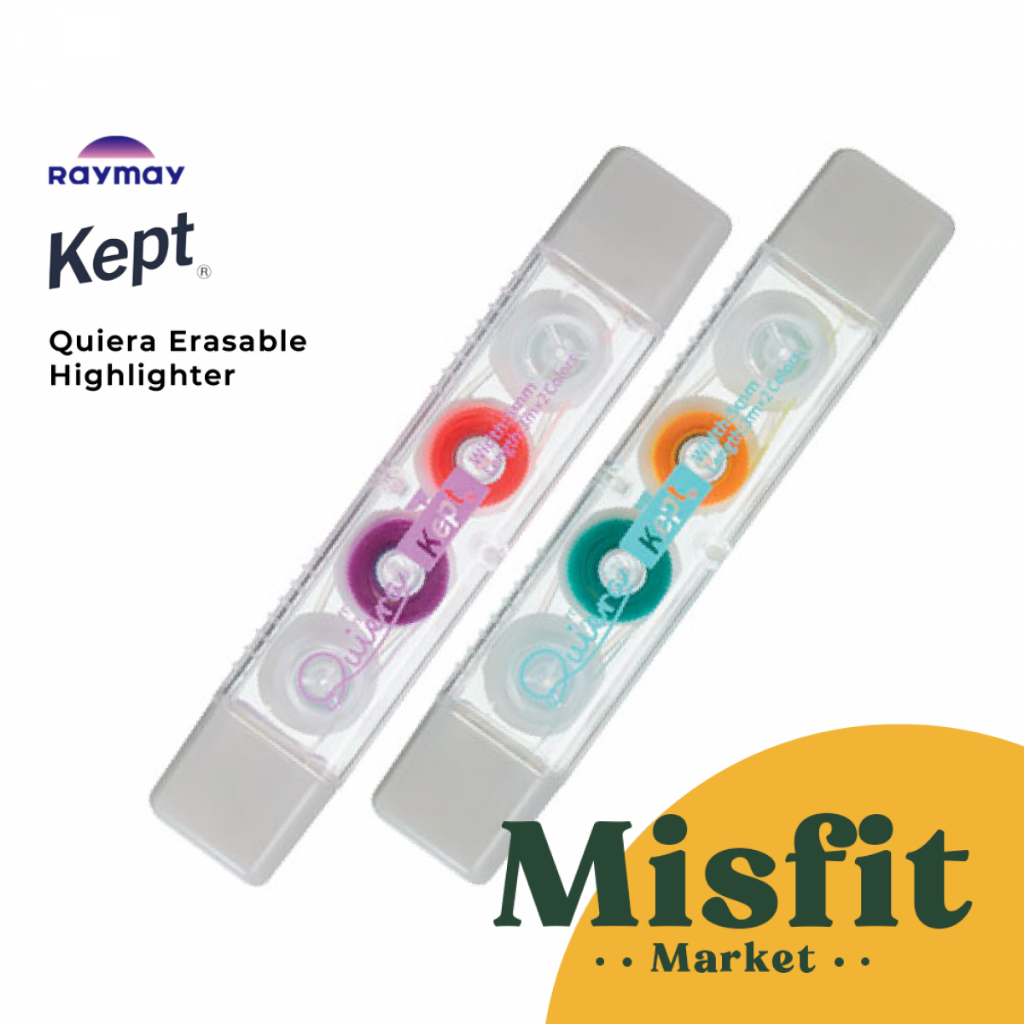 

Raymay Kept Kiera Erasable Line Marker Penanda Penebal Tulisan Bisa Dihapus Sta**lo Highlighter