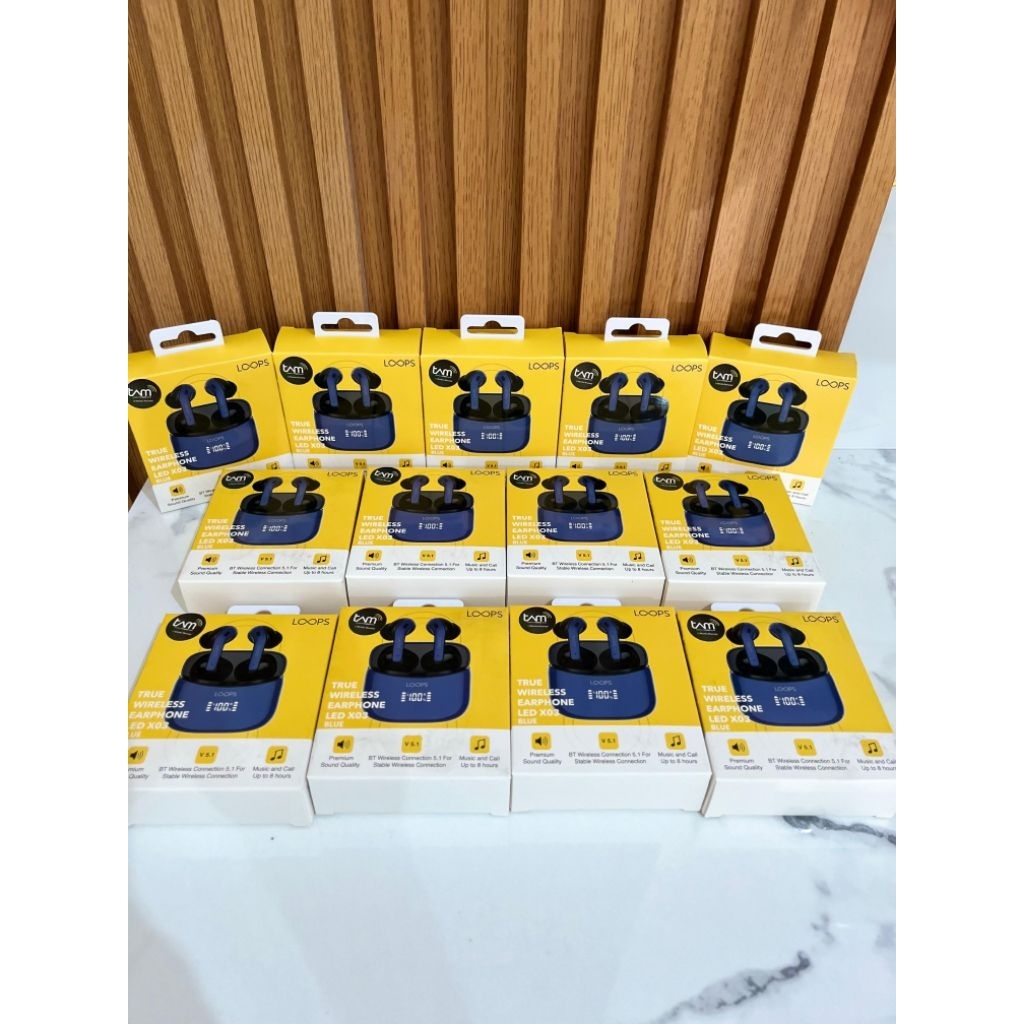 True Wireless Stereo TWS LOOPS X03 (Baru)