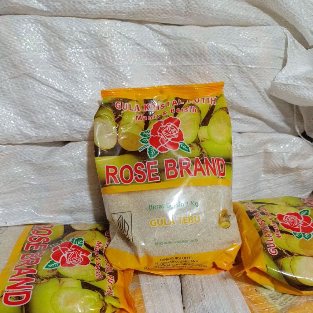 

Gula rosebrand kuning 10kg kemasan lengkap