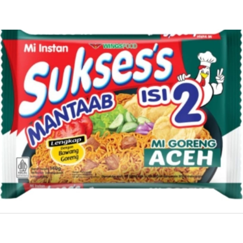 

MIE SUKSES ISI 2 RASA MIE ACEH/PCS