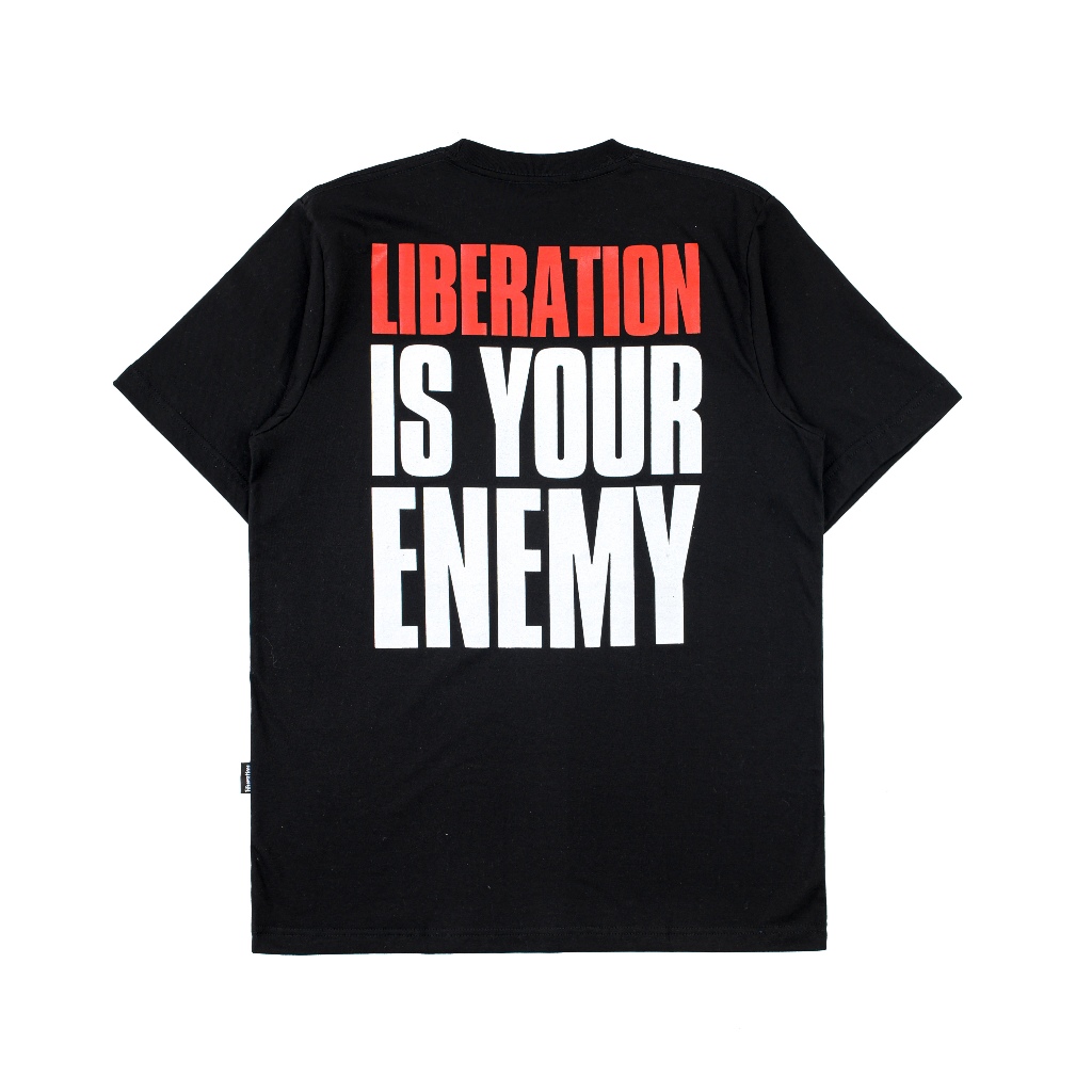 Tshirt Liberation - Enemy V2 Black | Liberation Merch
