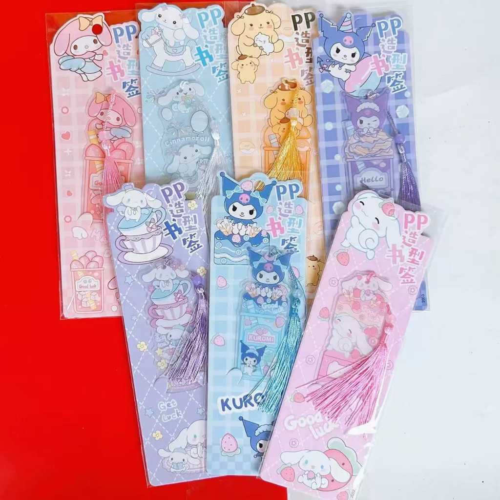 

[ORGM] Pembatas Buku Bookmark dengan Tassel Cantik Lucu Motif Purin Melody Cinnamon
