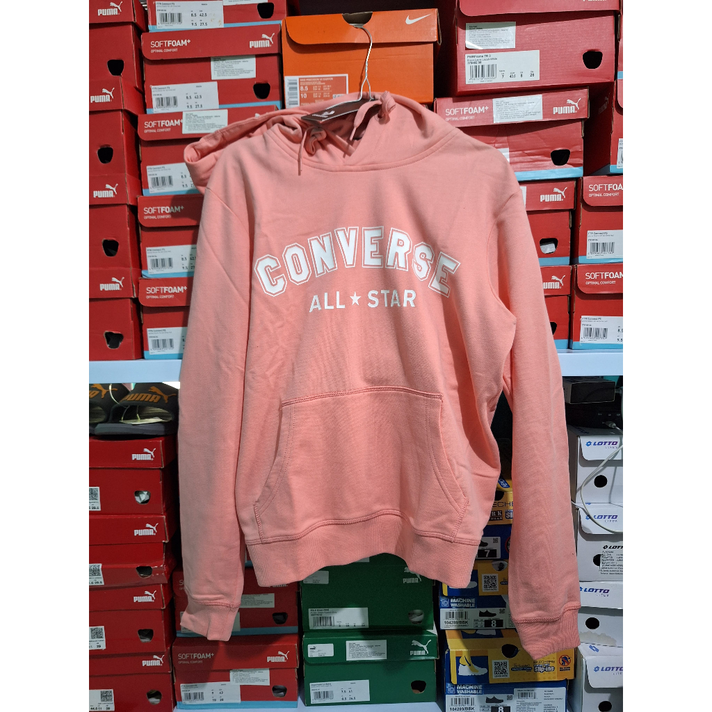 Converse Allstar Hoodie Pink ORI