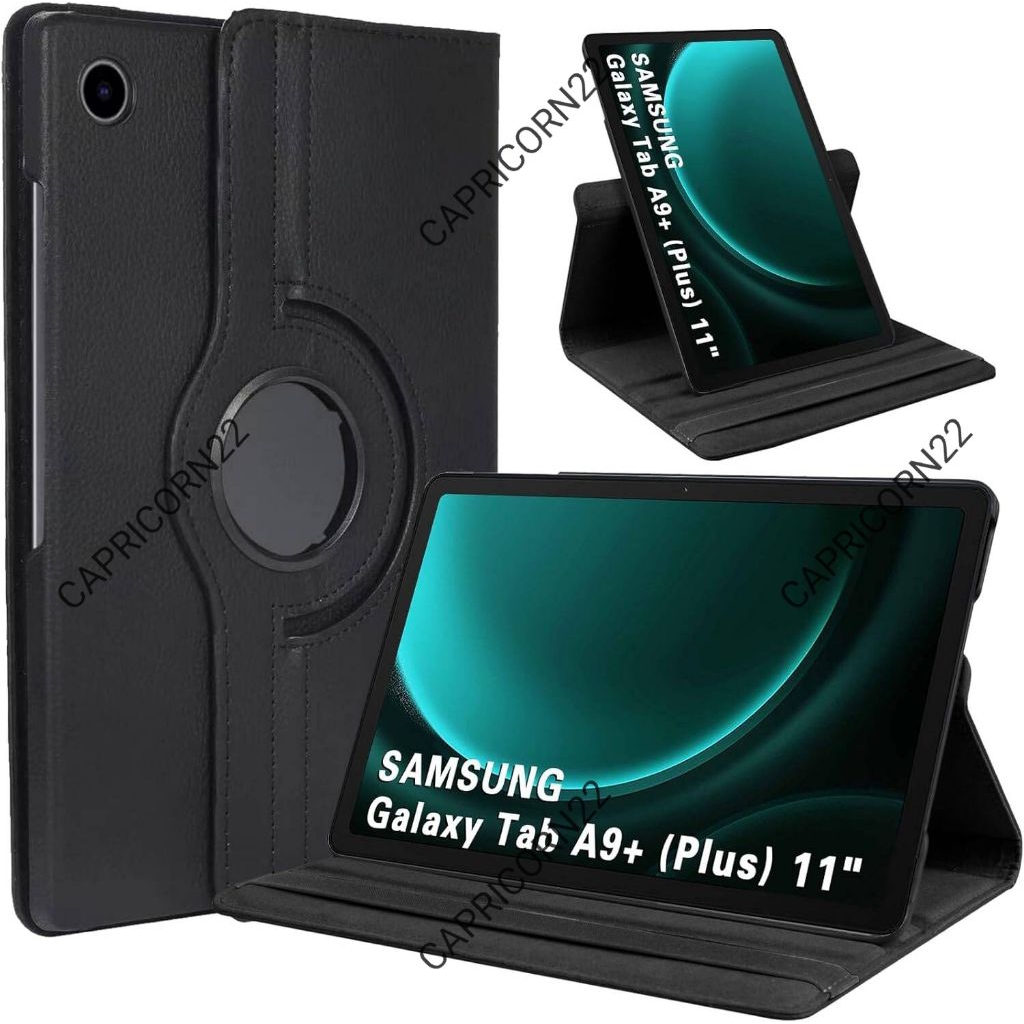 Case Samsung Galaxy Tab A9+ A11+ 11 Inch Leather Case - Flip Cover Stand Case Galaxy Tab A9 A11 Plus