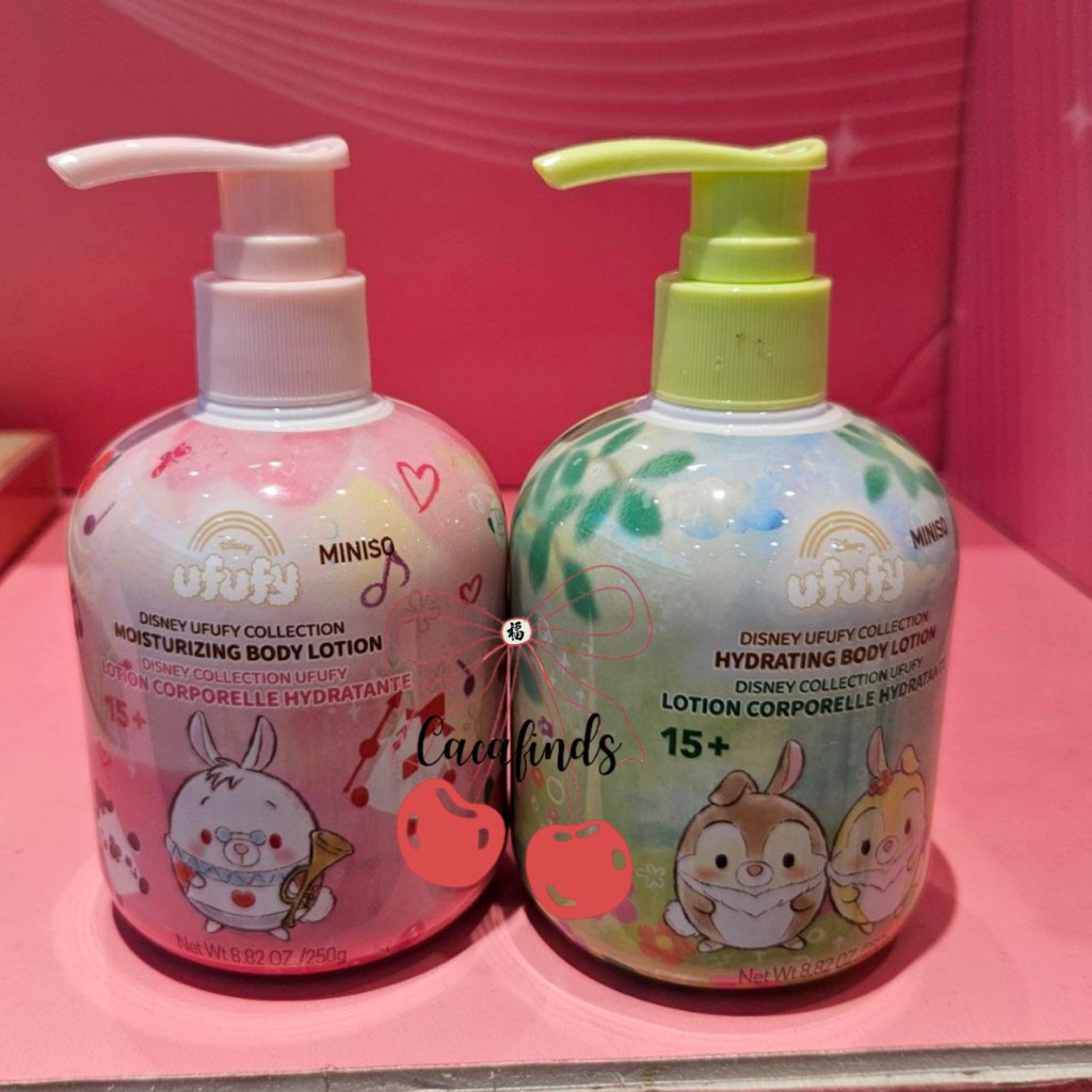 MINISO x Disney‼️Body Lotion Hydrating & Moisturizing Disney Ufufy Collection (250gr)