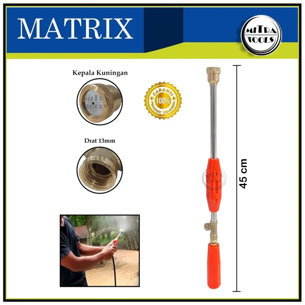 MATRIX Stik Semprot Sprayer Lurus 45cm - Stik Lurus Mesin Steam Cuci
