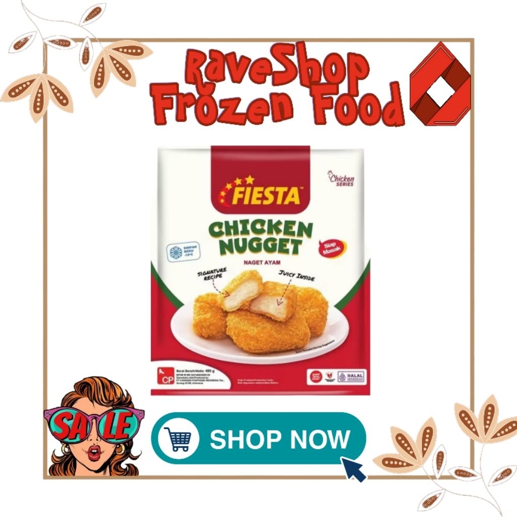 

CHICKEN NUGGET FIESTA 200GR / 400GR