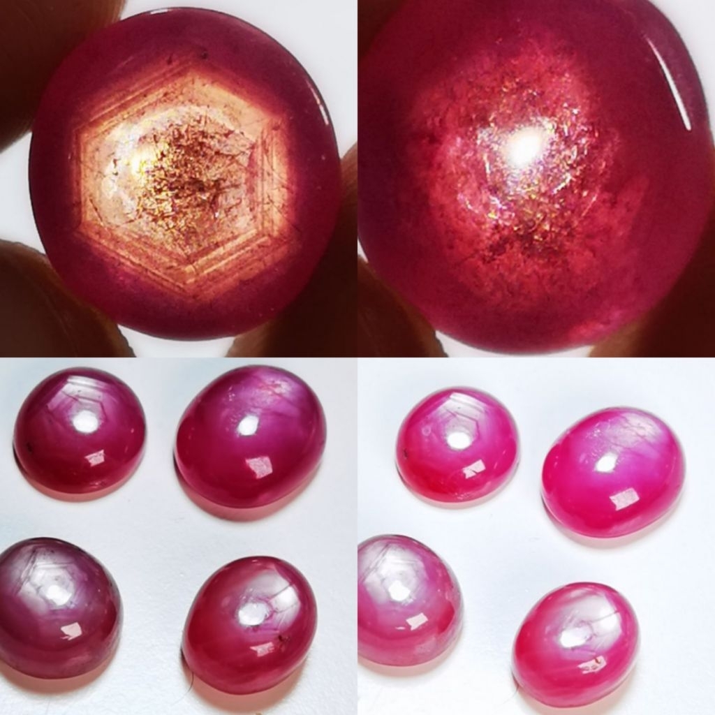 Lostone permata natural ruby Tanzania