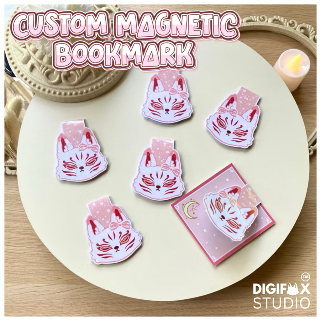 

Custom Magnetic Bookmark Hologram Glitter Glossy Matte, Custom Bookmark Magnet Hologram Glitter Glossy Matte