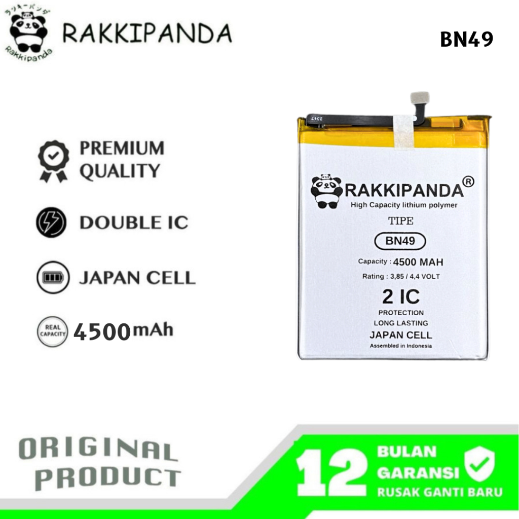 RakkiPanda - BN49 Redmi 7A Batre Batrai Baterai