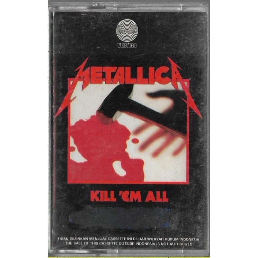 Kaset Pita Original - Metallica Kill Em All