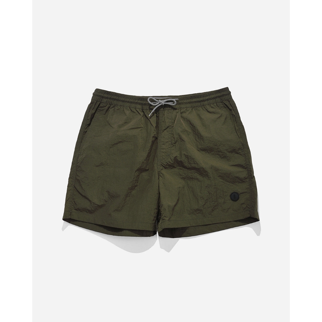 Warning Clothing - Carlisle Celana Pendek Boardshort Crinkle | Olive