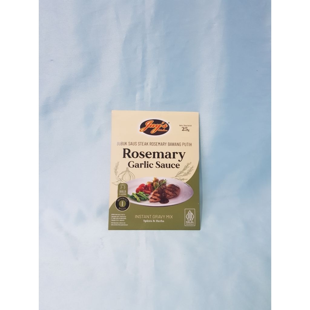 

Jay's Rosemary Garlic Sauce Steak 25 gr