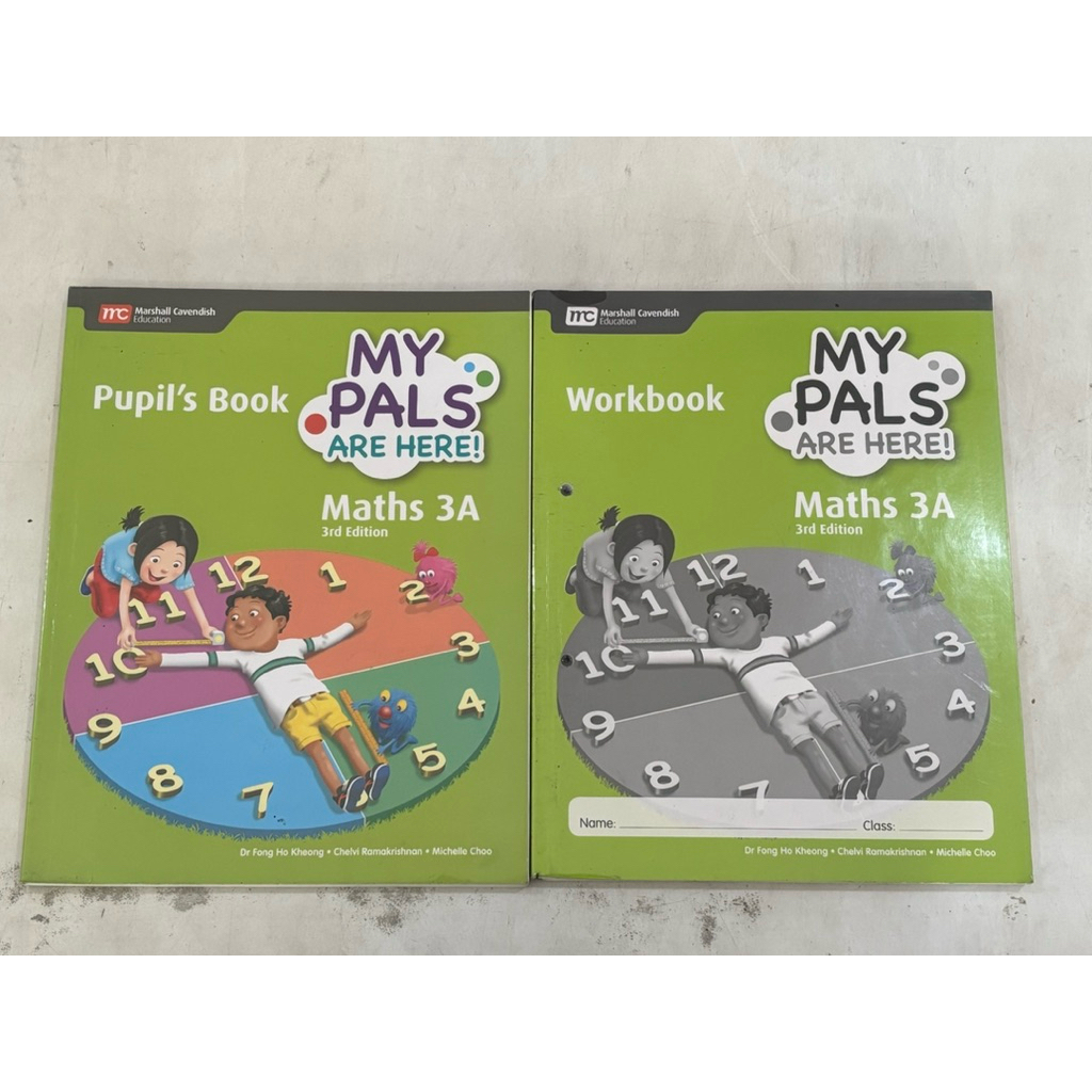 Buku Bekas My Pals Are Here Math 3A 3rd Edition Original